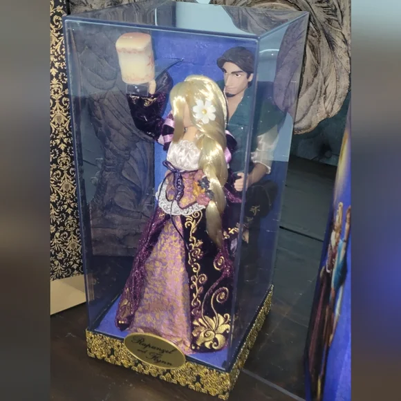 NWT LIMITED EDITION Disney Fairytale Designer Collection Rapunzel Flynn Rider - Picture 7 of 11